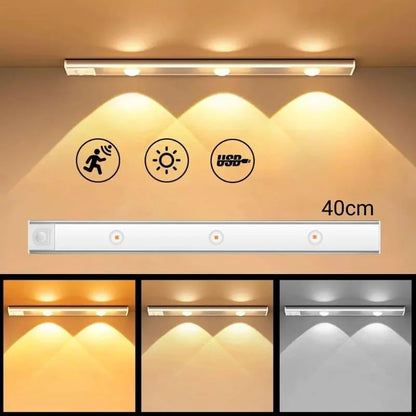 Rechargeable magnetic LED motion sensor light – view 5