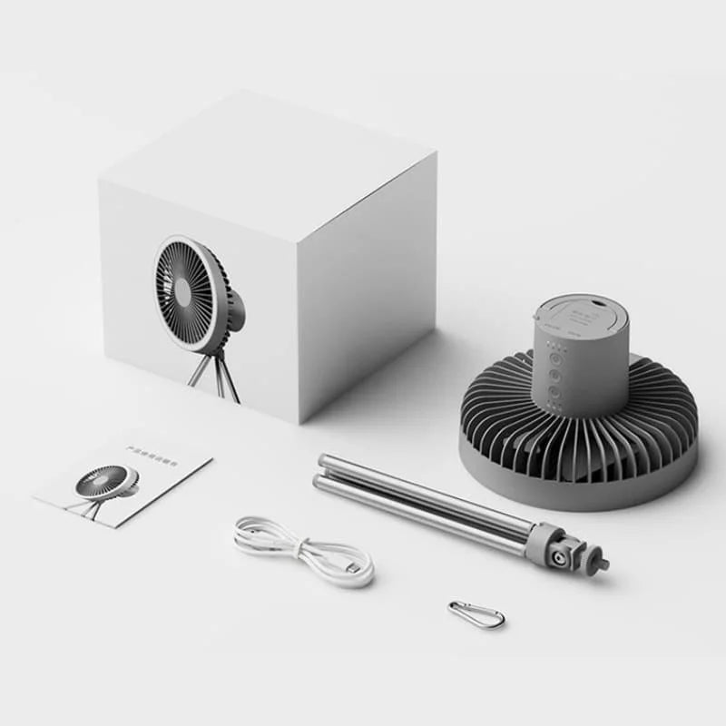Rechargeable Portable Fan with 3 Speeds – view 12
