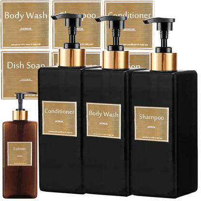 Refillable Soap & Shampoo Dispenser Set – view 6