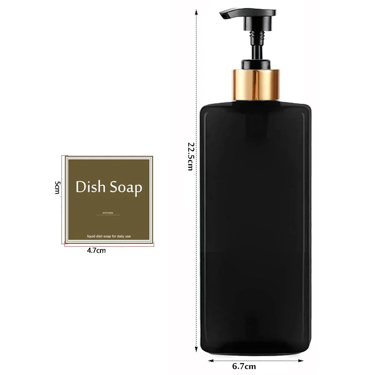 Refillable Soap & Shampoo Dispenser Set – view 7