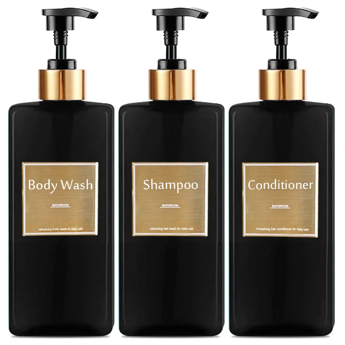Refillable Soap & Shampoo Dispenser Set – view 9
