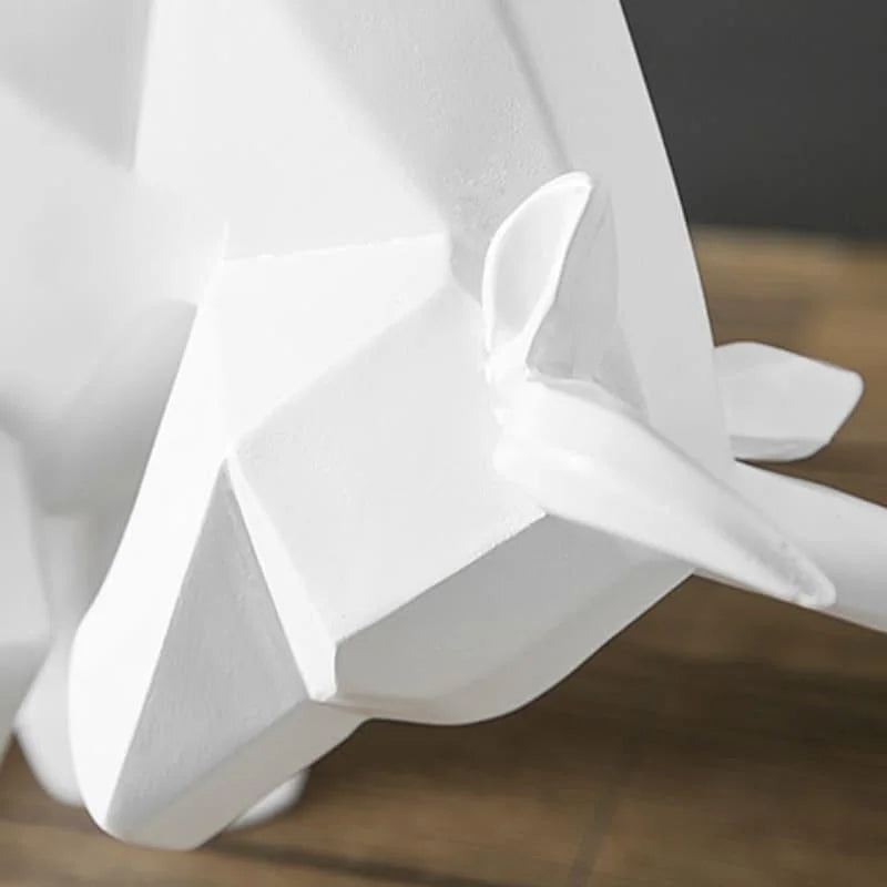 Resin bull statue – view 5