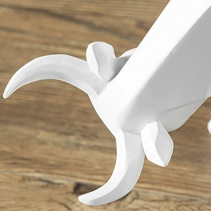 Resin bull statue – view 9