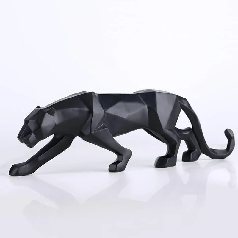 Resin leopard statue – view 10