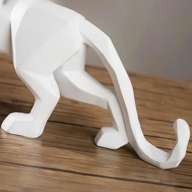 Resin leopard statue – view 14