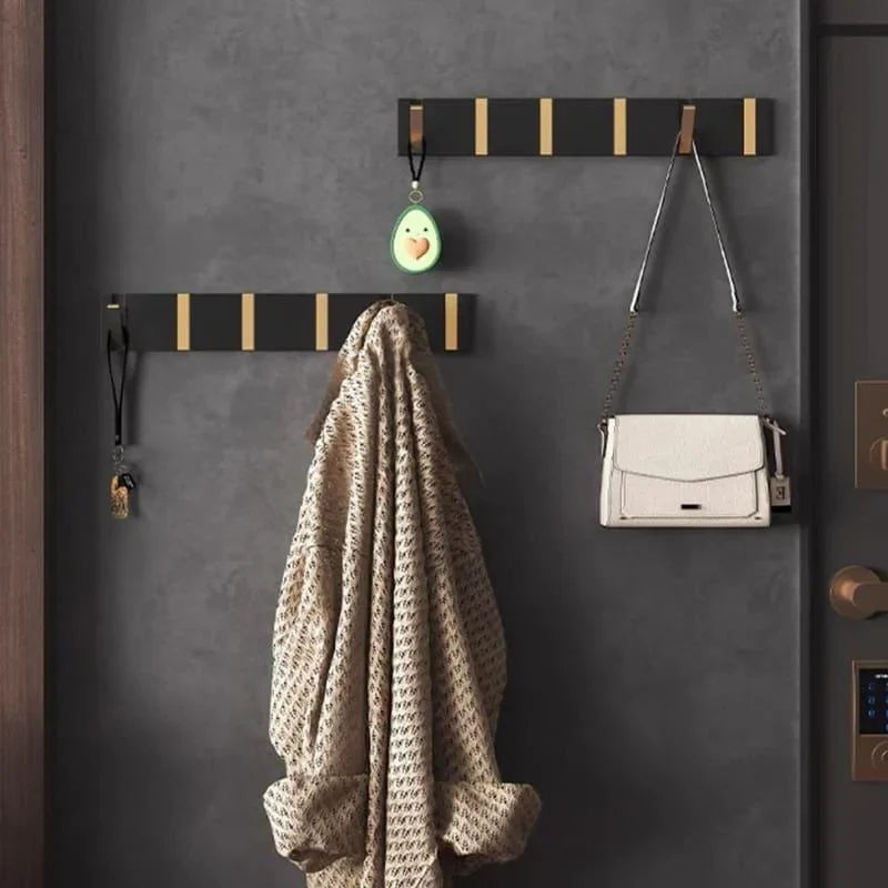Retractable aluminium wall hooks – view 3