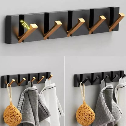Retractable aluminium wall hooks – view 9