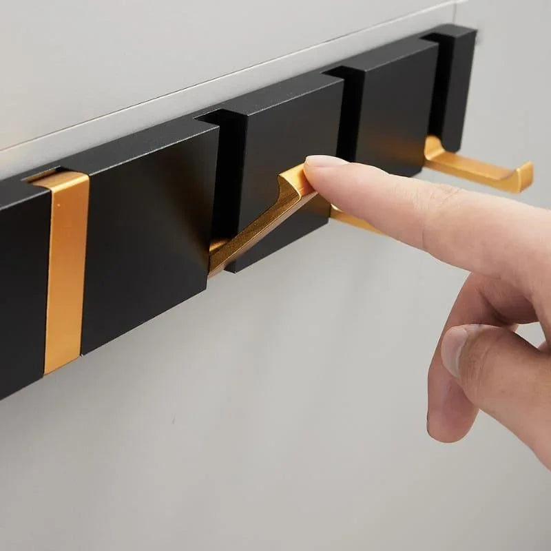 Retractable aluminium wall hooks – view 11