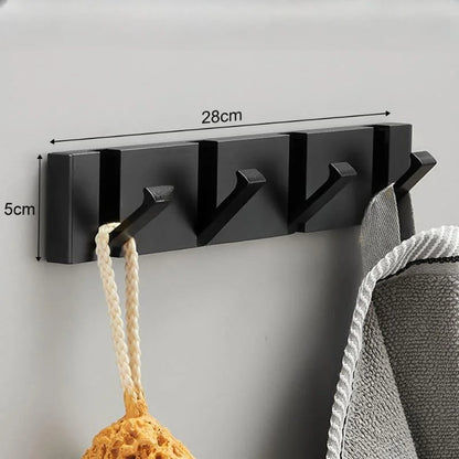 Retractable aluminium wall hooks – view 12