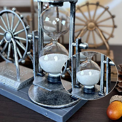 Retro Ferris Wheel Decorative Hourglass – view 4
