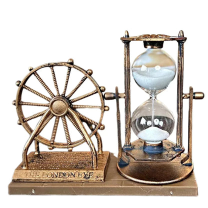 Retro Ferris Wheel Decorative Hourglass – view 5