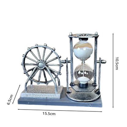 Retro Ferris Wheel Decorative Hourglass – view 7