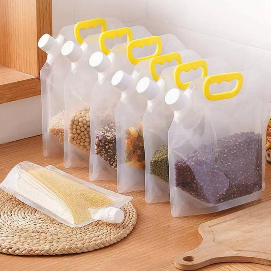 Reusable food storage bags set of 10