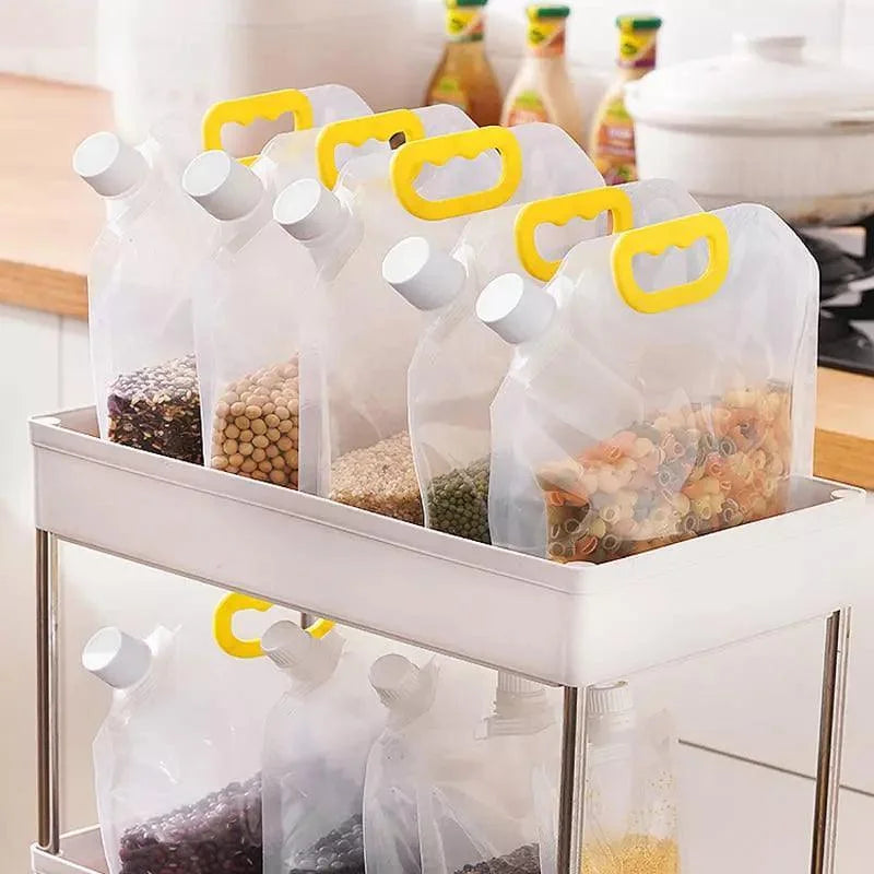 Reusable food storage bags set of 10 – view 3