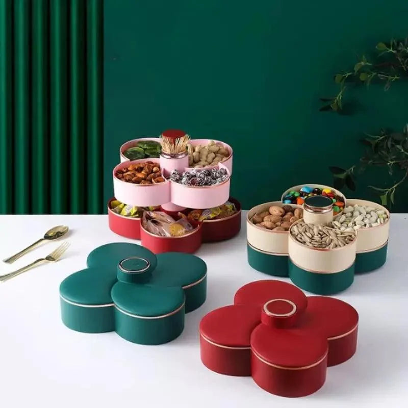 360° rotating airtight snack organiser – view 2