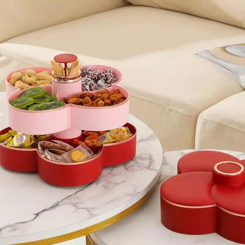 360° rotating airtight snack organiser – view 3