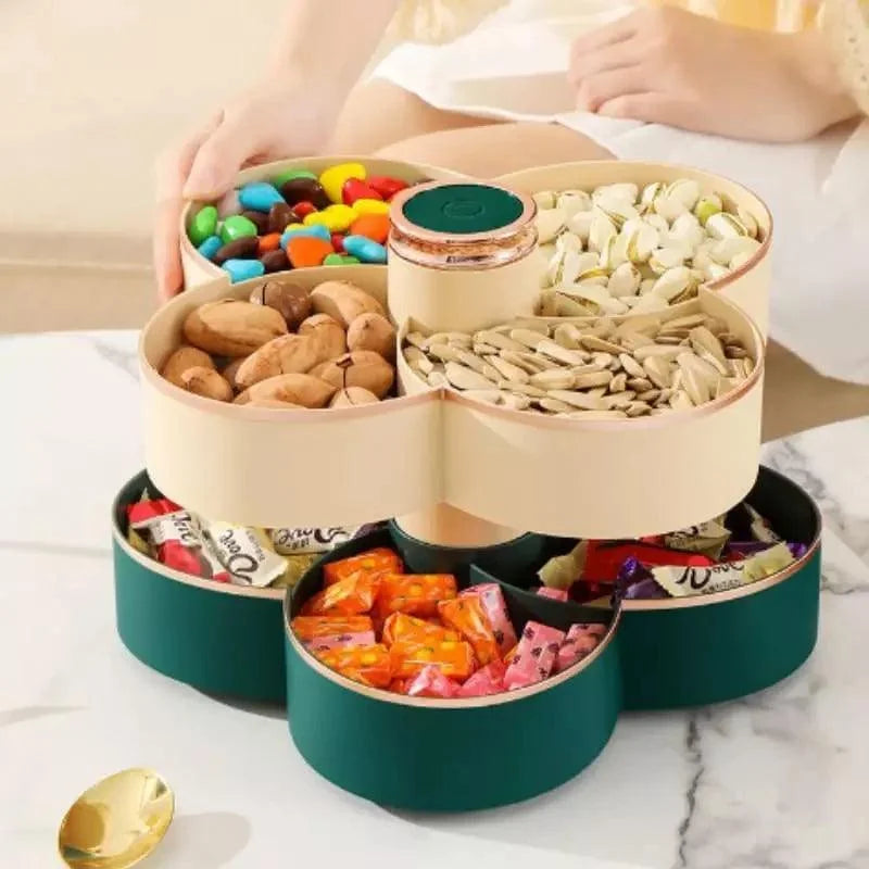 360° rotating airtight snack organiser – view 9