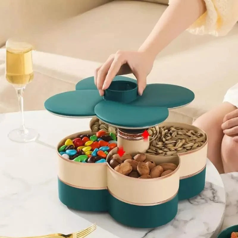 360° rotating airtight snack organiser – view 10