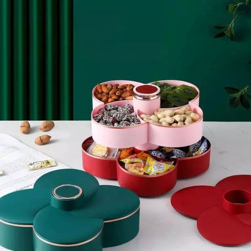 360° rotating airtight snack organiser – view 12