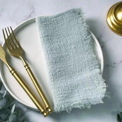 Rustic cotton napkins set of 20 – view 15