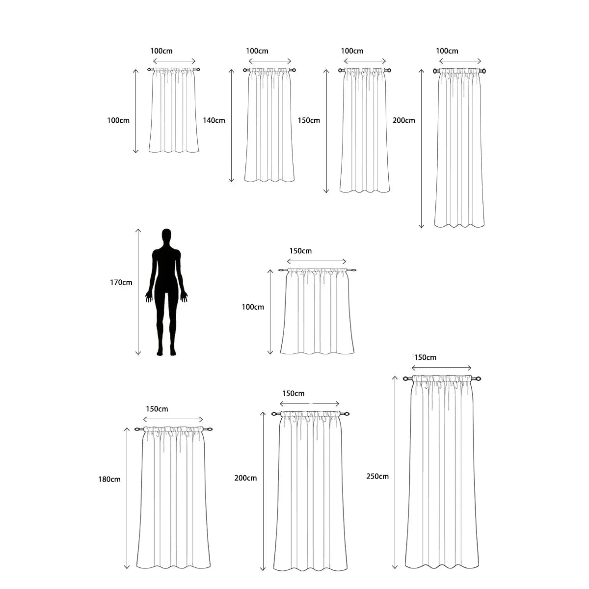Satin-Finish Rod-Pocket Curtain Panel – 5 Colours – view 7