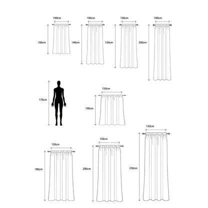 Satin-Finish Rod-Pocket Curtain Panel – 5 Colours – view 7