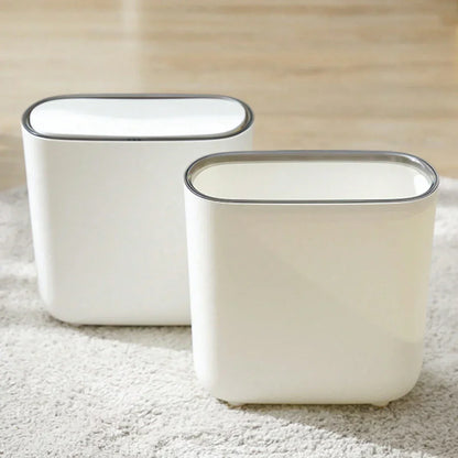 Slim Press-Lid Sealed Waste Bin – view 5