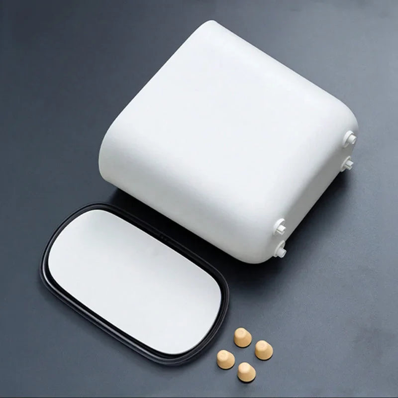 Slim Press-Lid Sealed Waste Bin – view 7