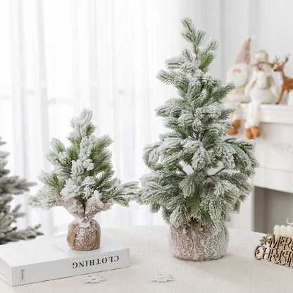Snowy LED Tabletop Christmas Tree – view 3
