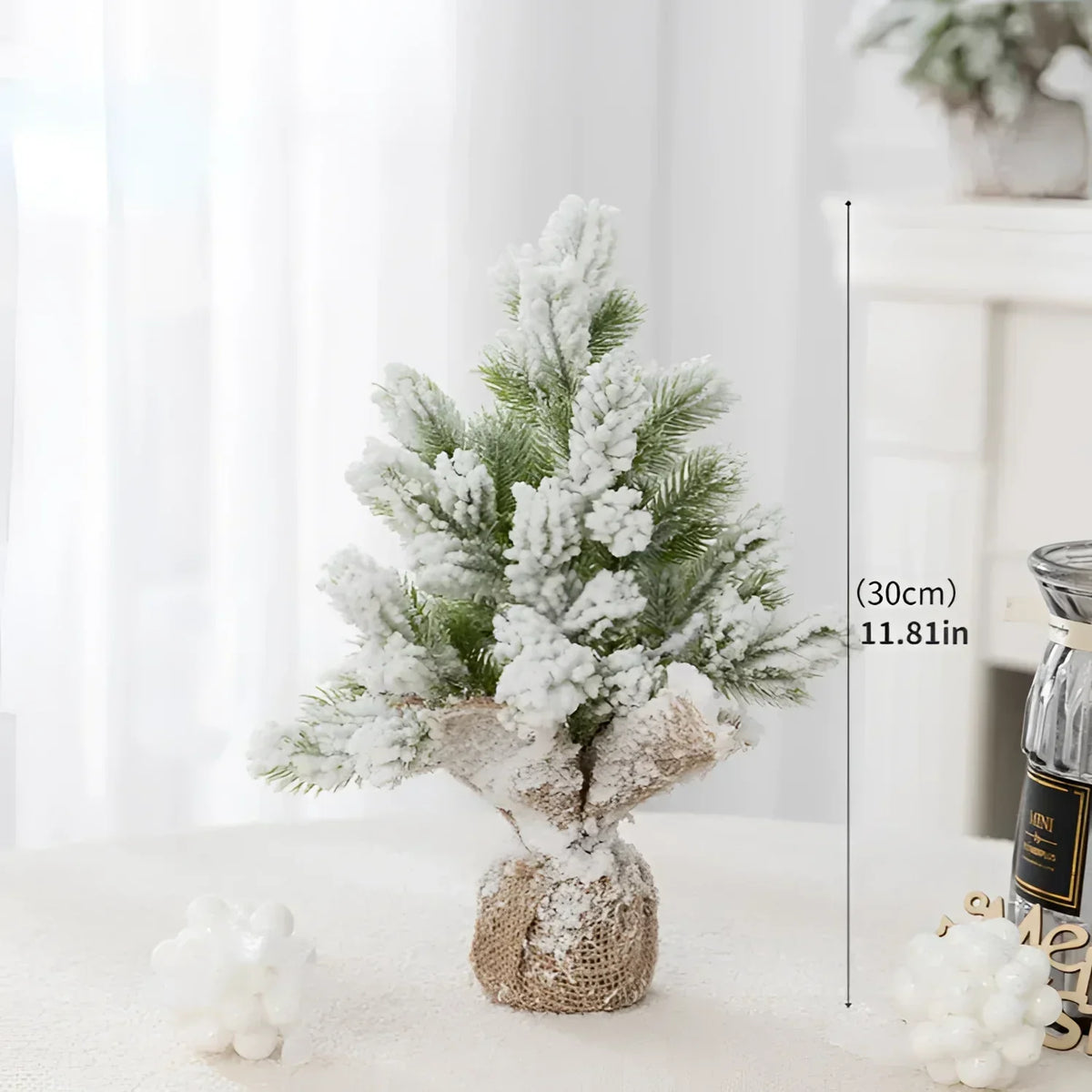 Snowy LED Tabletop Christmas Tree – view 4