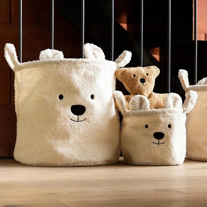 Soft Sherpa Kids Storage Basket – view 4
