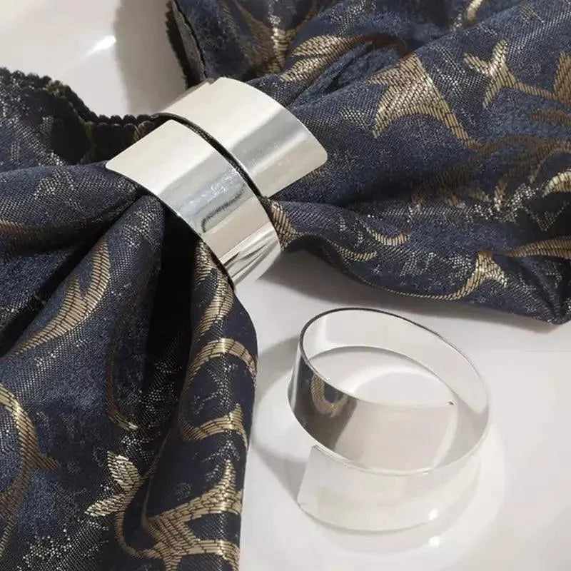 Spiral metal napkin rings – view 8