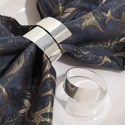 Spiral metal napkin rings – view 8