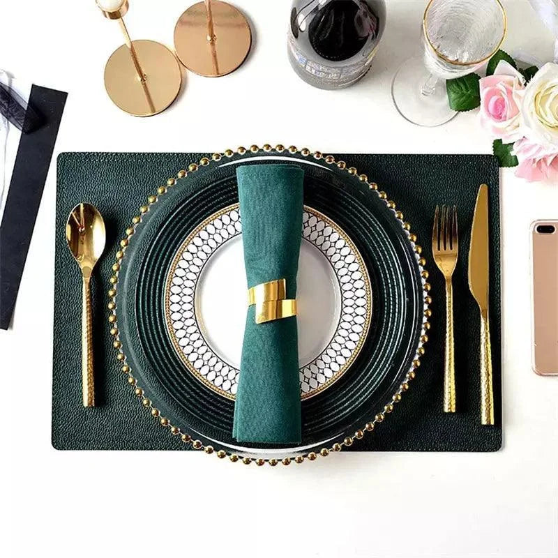 Spiral metal napkin rings – view 11
