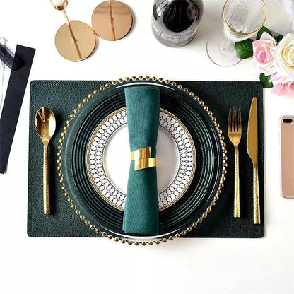 Spiral metal napkin rings – view 11