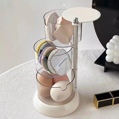 Stackable makeup and sponge organiser – view 2