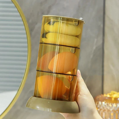 Stackable makeup and sponge organiser – view 3