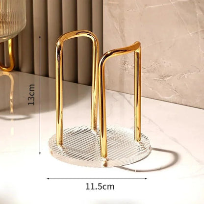 Stainless Steel & Acrylic Disposable Cup Organiser – view 9
