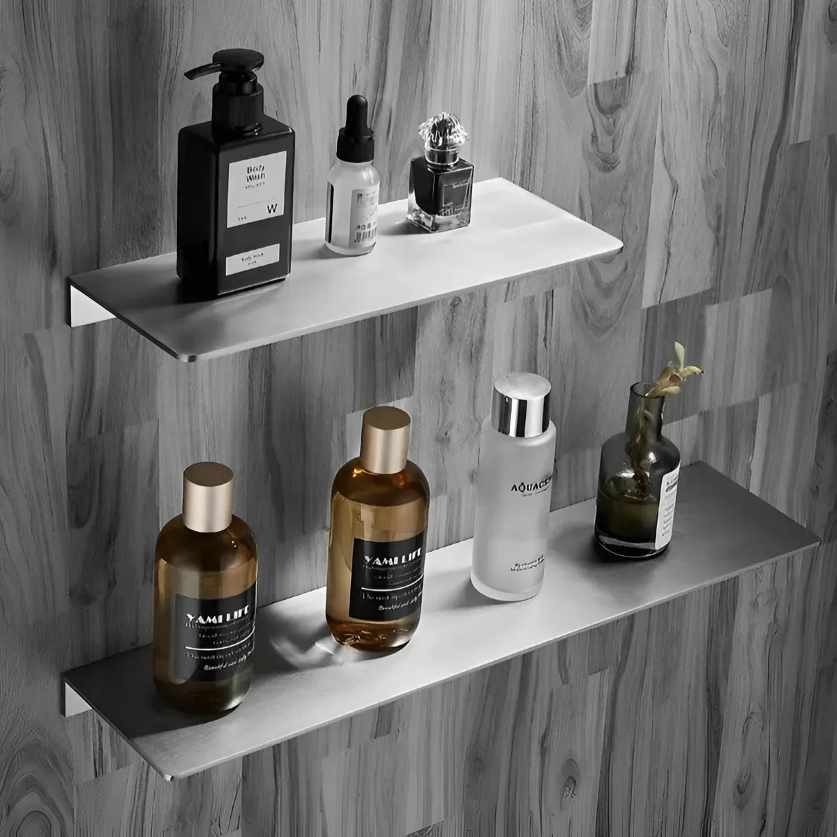Stainless Steel Corner Bathroom Shelf