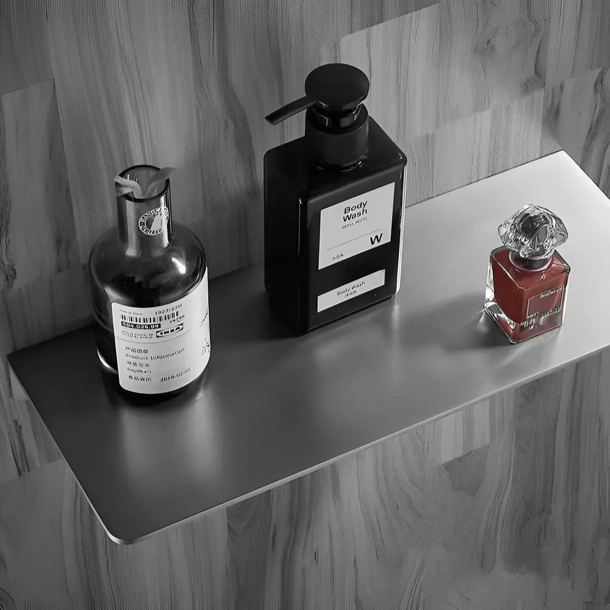 Stainless Steel Corner Bathroom Shelf – view 3