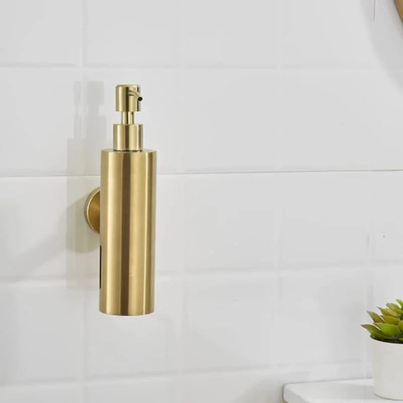 Stainless steel liquid soap dispenser – view 6