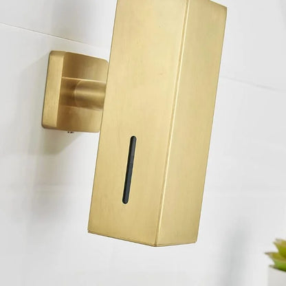 Stainless steel liquid soap dispenser – view 10