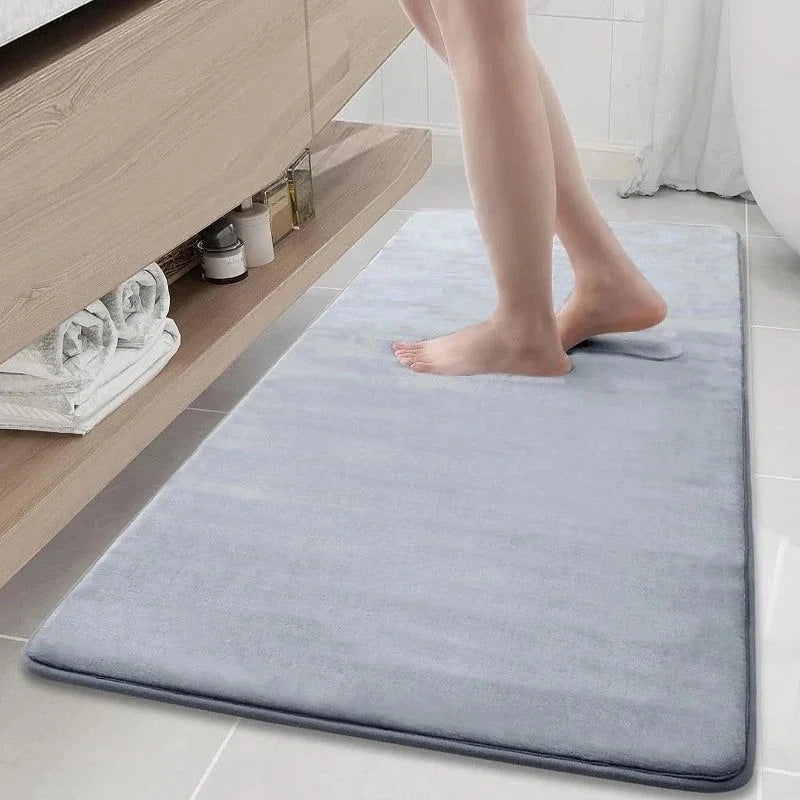 Stone-Texture Non-Slip Bathroom Runner – view 13