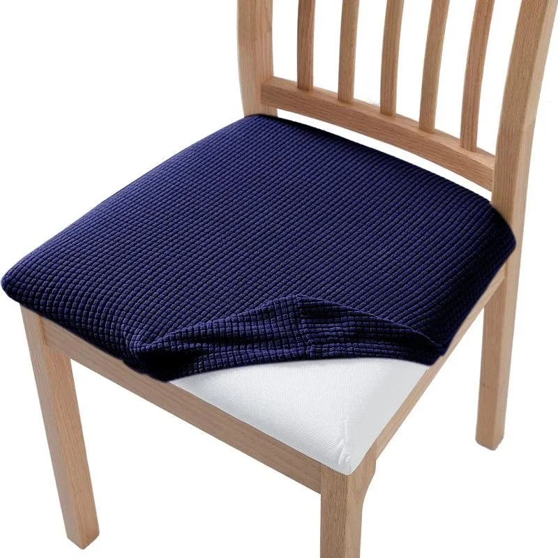 Stretch Jacquard Chair Seat Cover – view 3