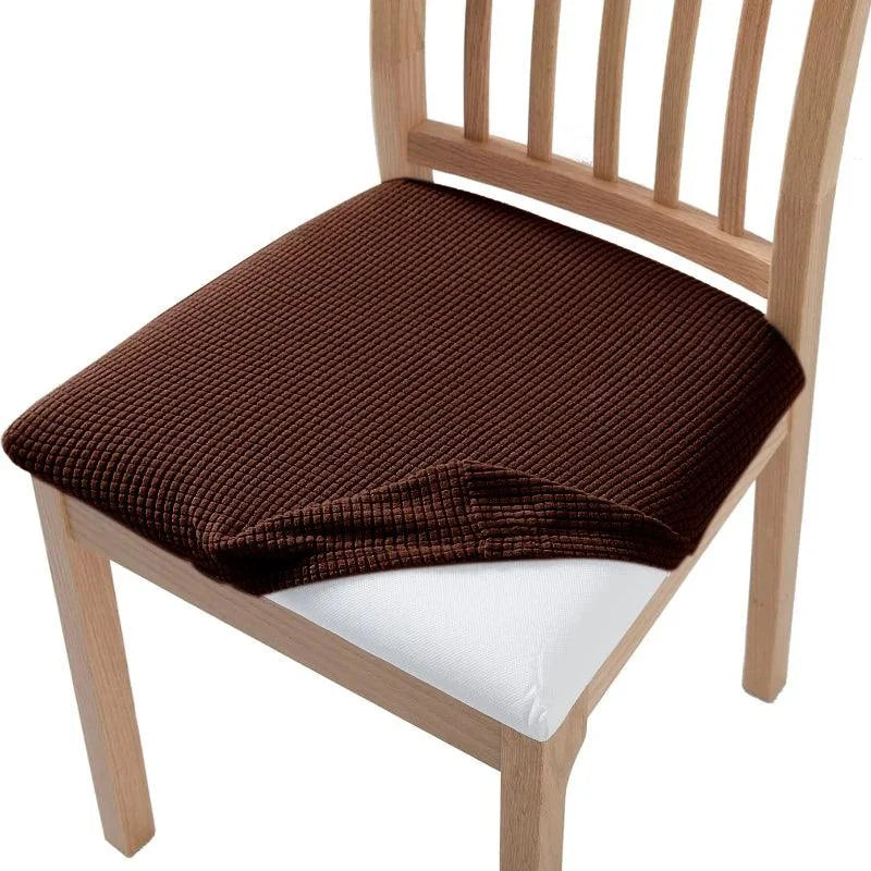 Stretch Jacquard Chair Seat Cover – view 5