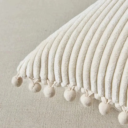 Striped Corduroy Cushion Cover – view 3
