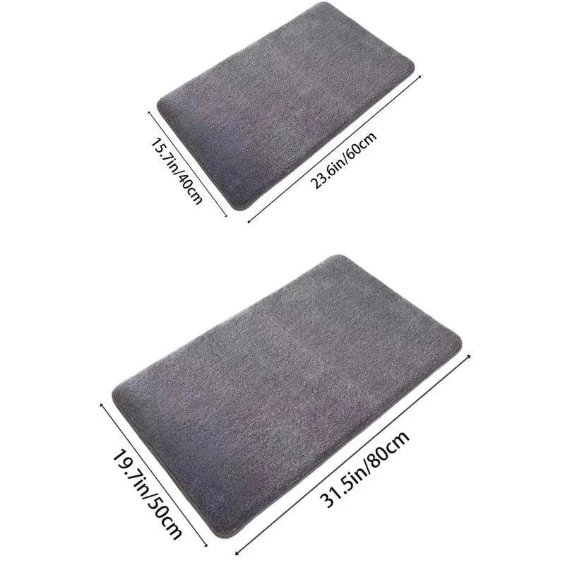 Super-Absorbent Coral Velvet Non-Slip Bath Mat – view 6