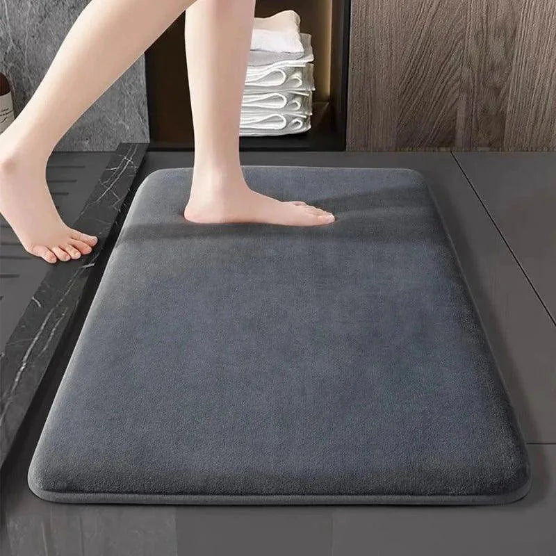 Super-Absorbent Coral Velvet Non-Slip Bath Mat – view 7