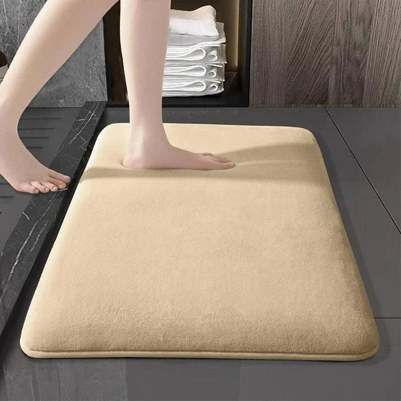 Super-Absorbent Coral Velvet Non-Slip Bath Mat – view 9