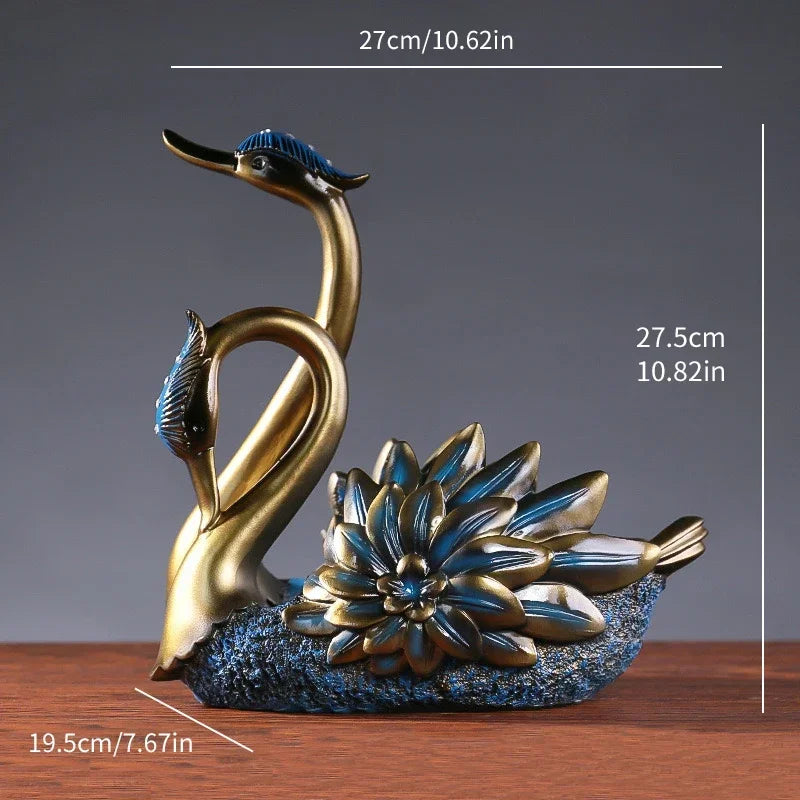 Swan Resin Wine Bottle Holder – view 3